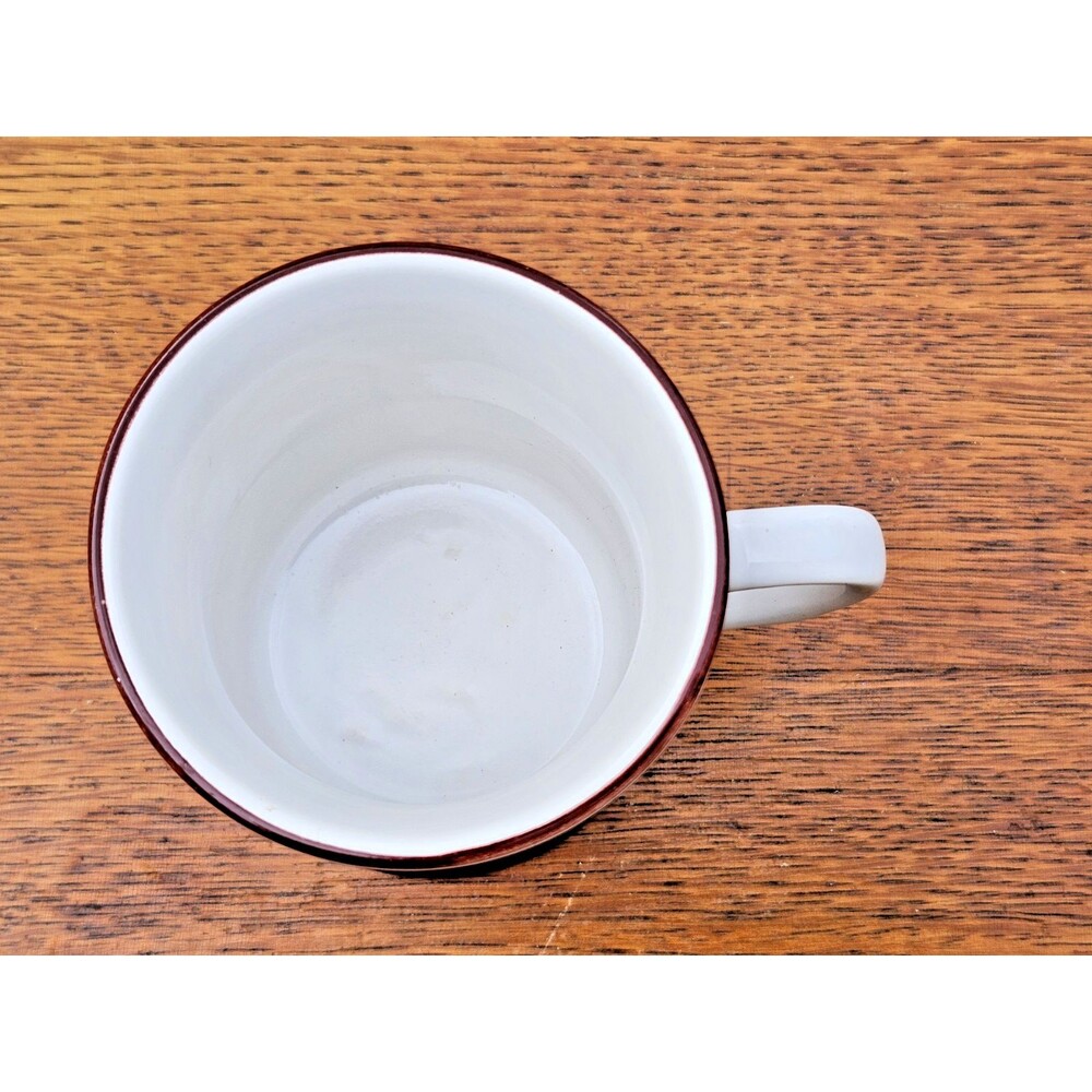 George Good Super Dad Ceramic Coffee Mug White/Brown 10 fl oz Father's Day Plaid - Picture 6 of 7